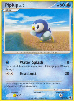 Piplup Lv.10 Majestic Dawn #71/100