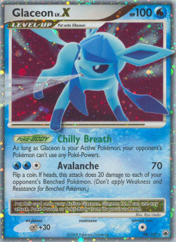 Glaceon LV.X Majestic Dawn #98/100