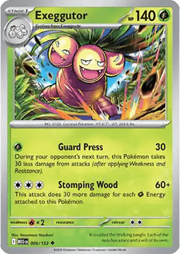 Exeggutor - Mega Evolution #005/132