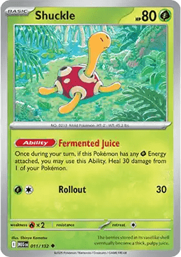 Shuckle - Mega Evolution #011/132