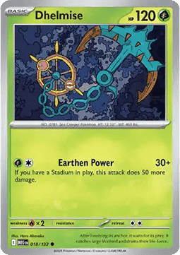 Dhelmise - Mega Evolution #018/132