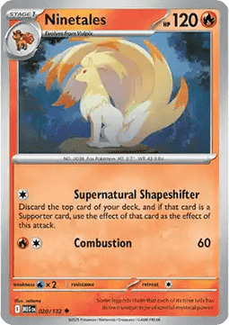 Ninetales - Mega Evolution #020/132