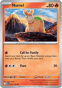 Numel - Mega Evolution #021/132