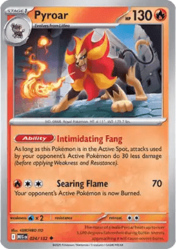 Pyroar - Mega Evolution #024/132