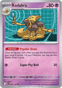 Kadabra - Mega Evolution #055/132