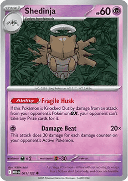 Shedinja - Mega Evolution #061/132