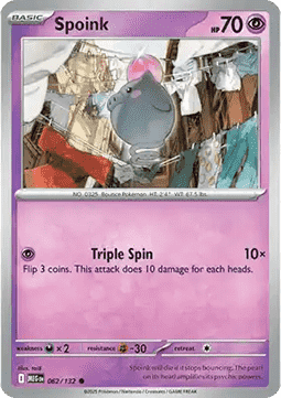 Spoink - Mega Evolution #062/132