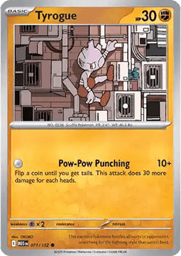 Tyrogue - Mega Evolution #071/132
