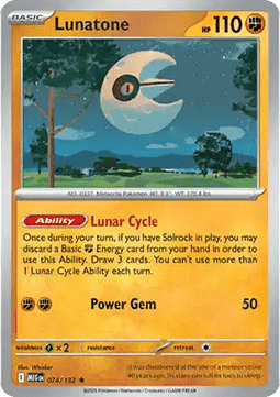 Lunatone - Mega Evolution #074/132