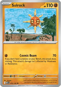 Solrock - Mega Evolution #075/132
