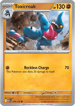 Toxicroak - Mega Evolution #079/132