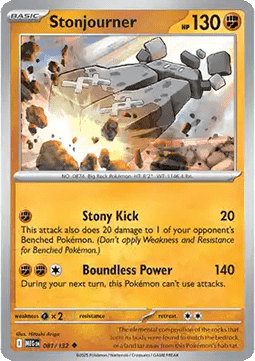 Stonjourner - Mega Evolution #081/132