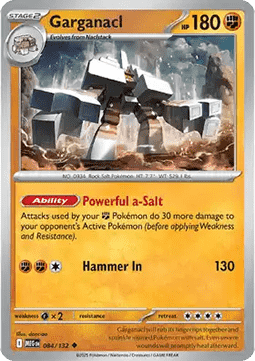 Garganacl - Mega Evolution #084/132