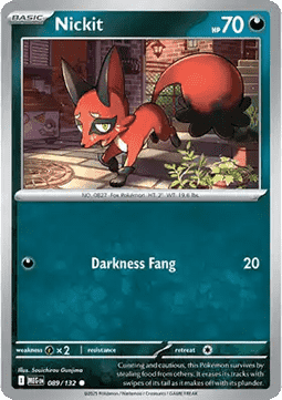 Nickit - Mega Evolution #089/132