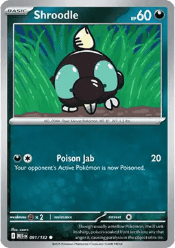 Shroodle - Mega Evolution #091/132