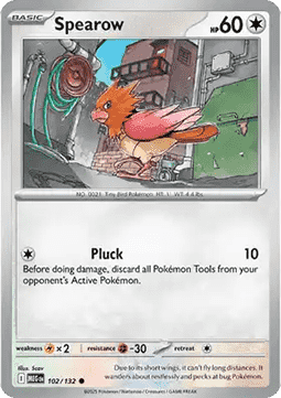 Spearow - Mega Evolution #102/132