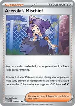 Acerola's Mischief Mega Evolution #113/132