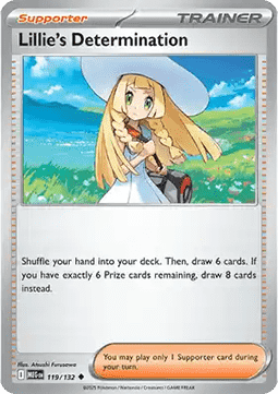 Lillie's Determination Mega Evolution #119/132