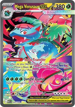 Mega Venusaur ex Mega Evolution #177/132