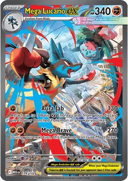 Mega Lucario ex Mega Evolution #179/132