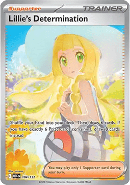 Lillie's Determination Mega Evolution #184/132
