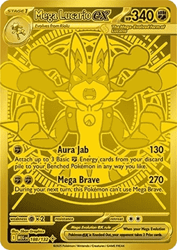 Mega Lucario ex Mega Evolution #188/132