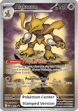 Alakazam MEP Black Star Promos #009/56
