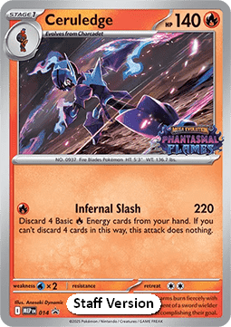 Ceruledge MEP Black Star Promos #014/56