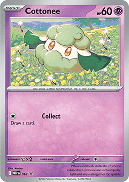 Cottonee - MEP Black Star Promos #018/56