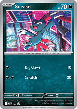Sneasel - MEP Black Star Promos #020/56