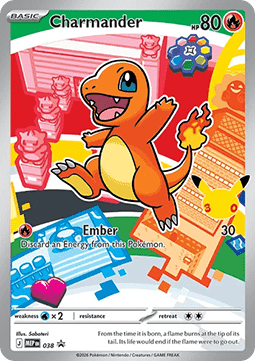 Charmander - MEP Black Star Promos #038/56