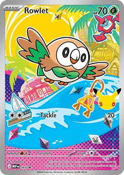 Rowlet - MEP Black Star Promos #043/56