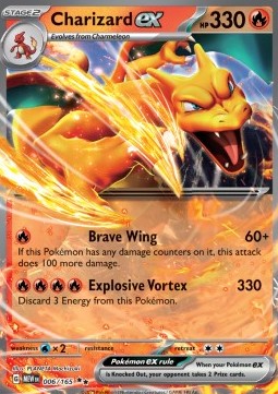 Charizard ex - 151 #006/165