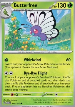 Butterfree - 151 #012/165