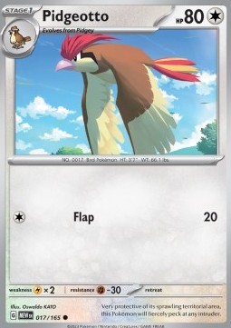 Pidgeotto - 151 #017/165