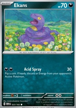 Ekans - 151 #023/165