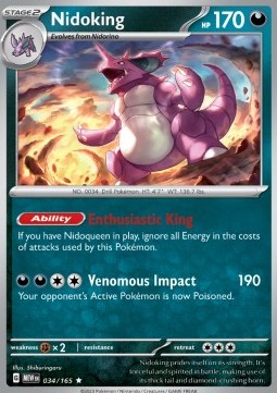 Nidoking - 151 #034/165