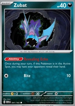 Zubat - 151 #041/165