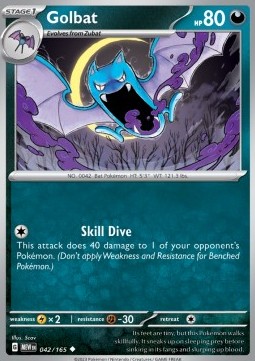 Golbat - 151 #042/165