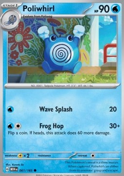 Poliwhirl - 151 #061/165