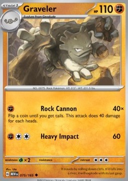 Graveler - 151 #075/165