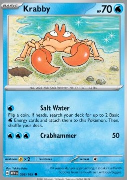 Krabby - 151 #098/165