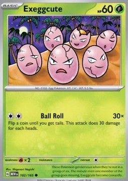 Exeggcute - 151 #102/165