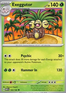 Exeggutor - 151 #103/165