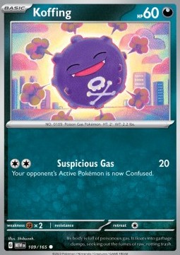 Koffing - 151 #109/165