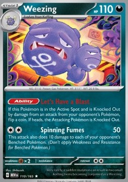Weezing - 151 #110/165