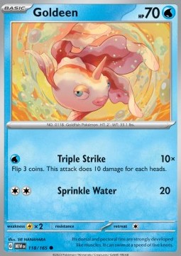 Goldeen - 151 #118/165