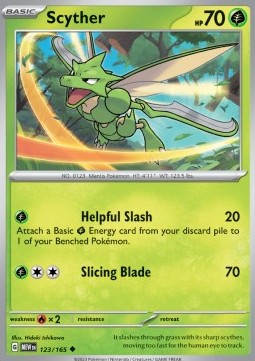 Scyther - 151 #123/165