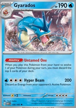 Gyarados - 151 #130/165