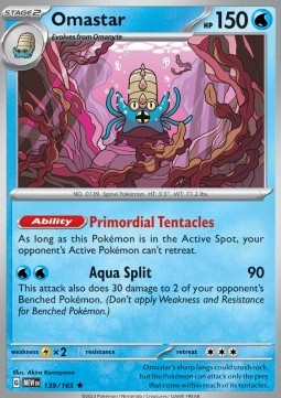 Omastar - 151 #139/165